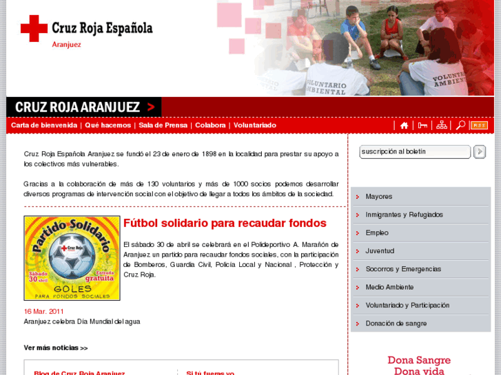 www.cruzrojaranjuez.org