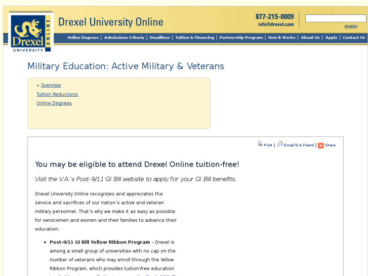 www.drexel-military.com