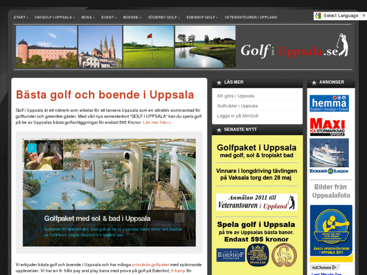 www.golfiuppsala.se