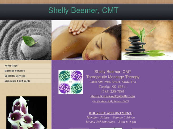 www.massagebyshelly.com