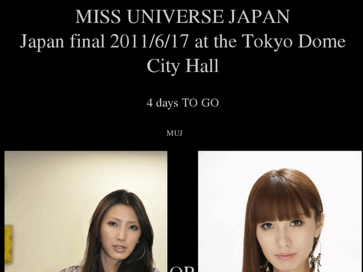 www.missuniversejapan.com