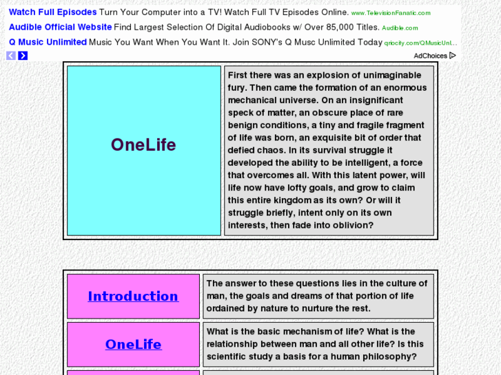 www.onelife.com