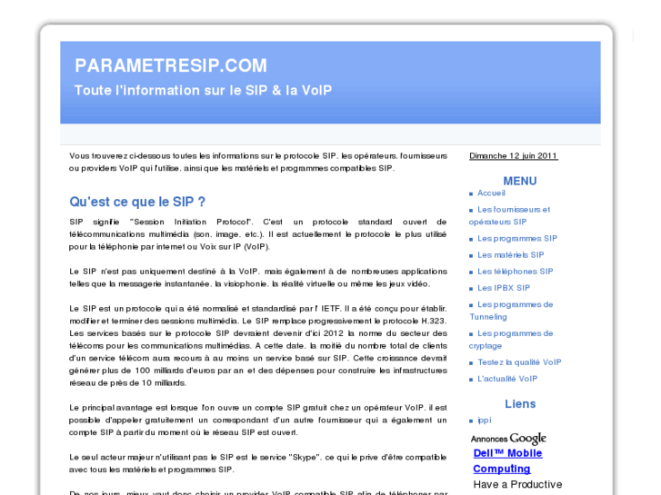 www.parametresip.com
