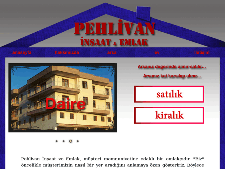 www.pehlivaninsaatveemlak.com