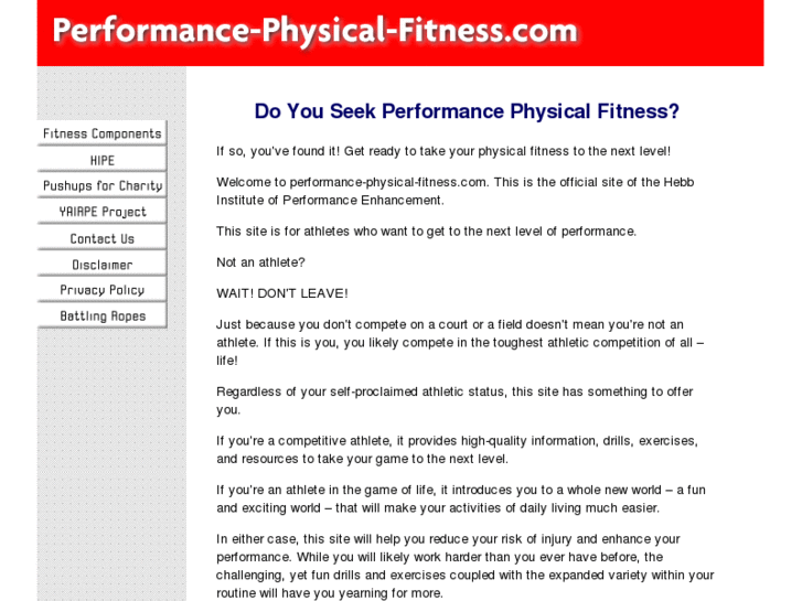 www.performance-physical-fitness.com