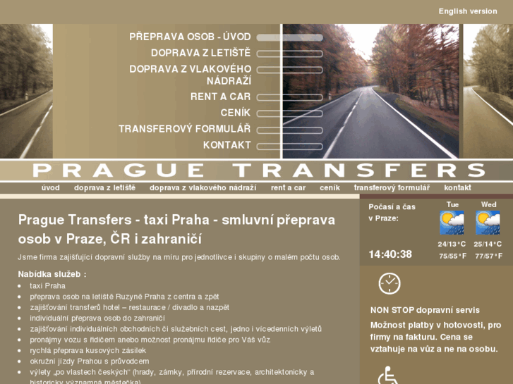 www.praguetransfers.cz