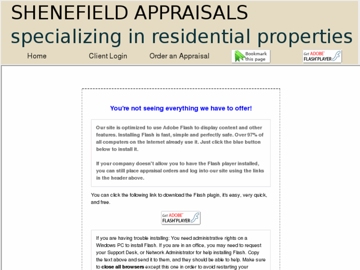 www.shenefieldappraisals.com