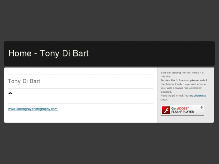 www.tonydibart.com