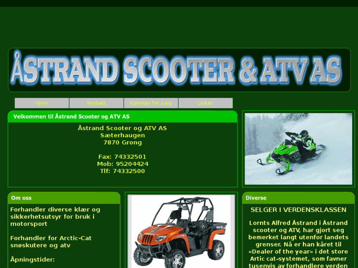 www.aastrandscooteratv.com