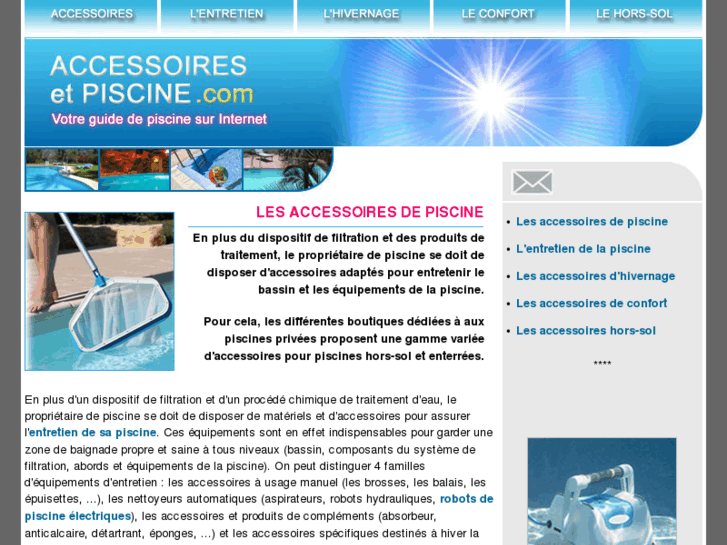 www.accessoiresetpiscine.com