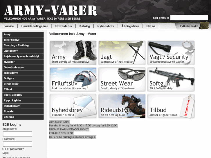 www.armyvarer.dk