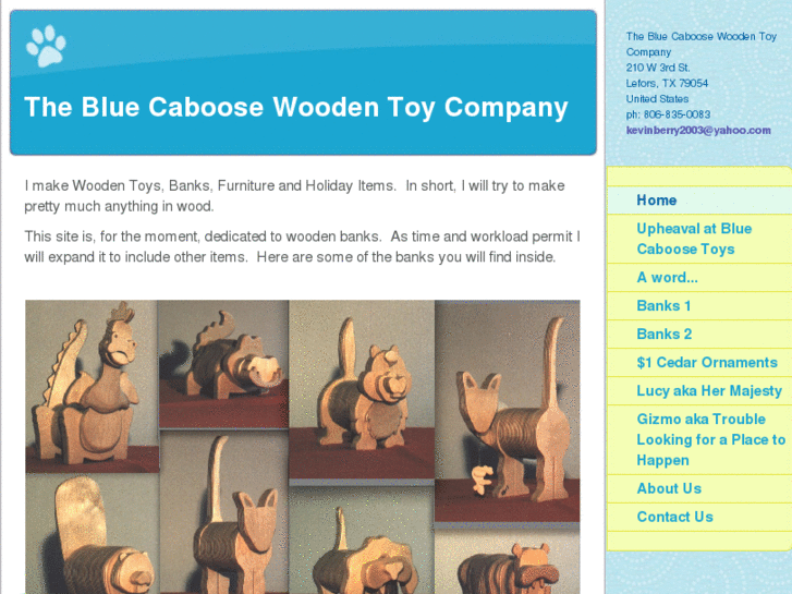 www.bluecaboosetoys.com