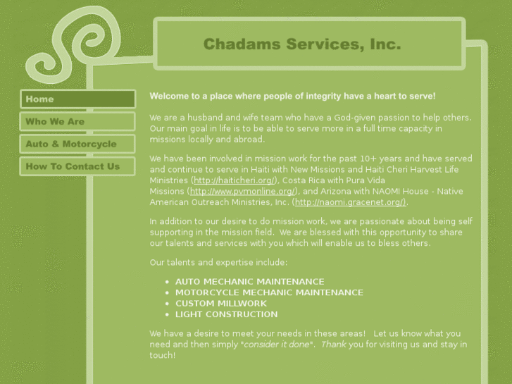 www.chadams.org