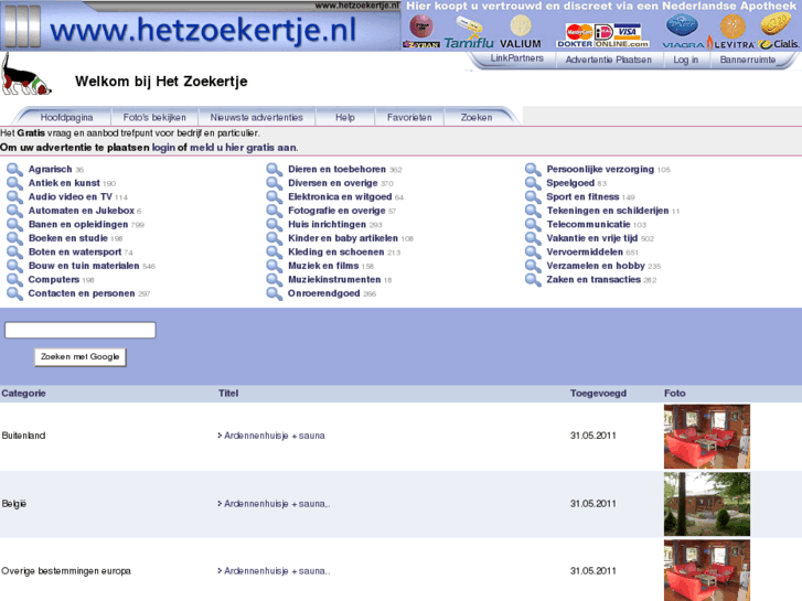 www.hetzoekertje.nl