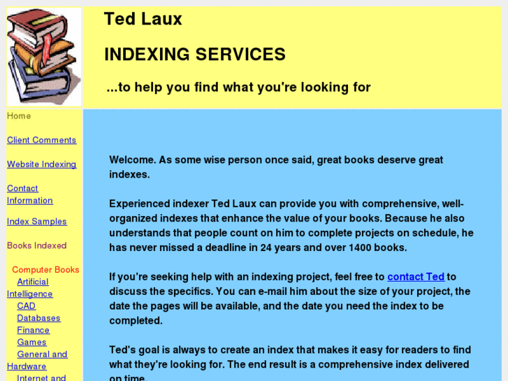 www.tedlauxindexing.com