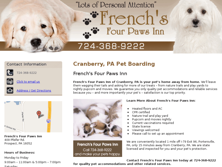 www.frenchsfourpawsinn.com