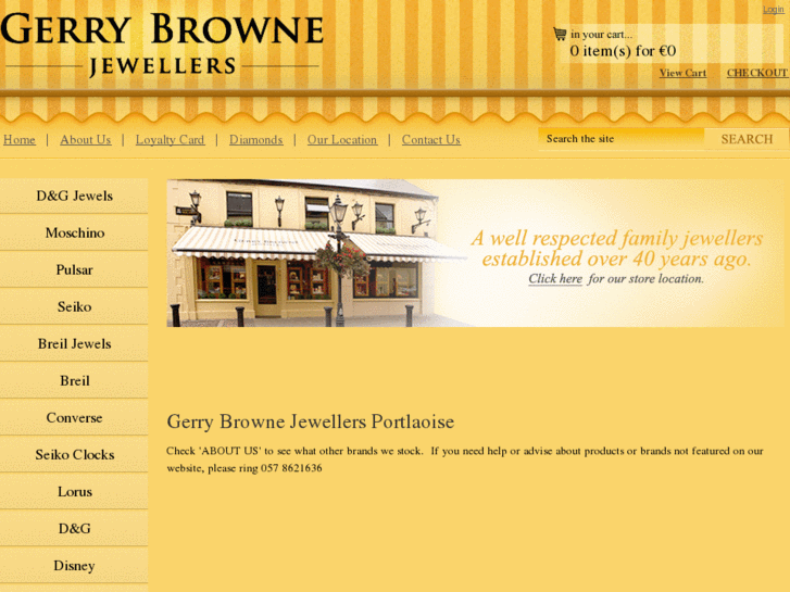 www.gerrybrownejewellers.com