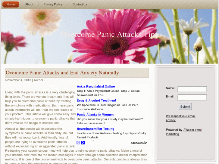 www.overcomepanicattackstips.org
