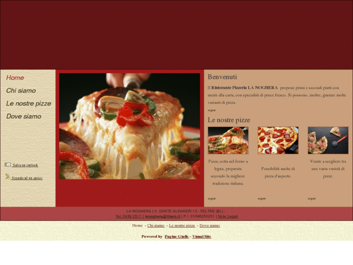 www.pizzerialanoghera.com