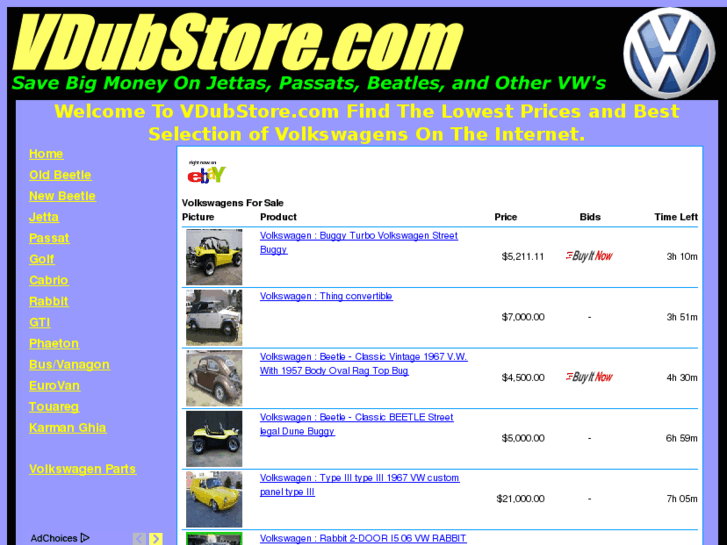 www.vdubstore.com