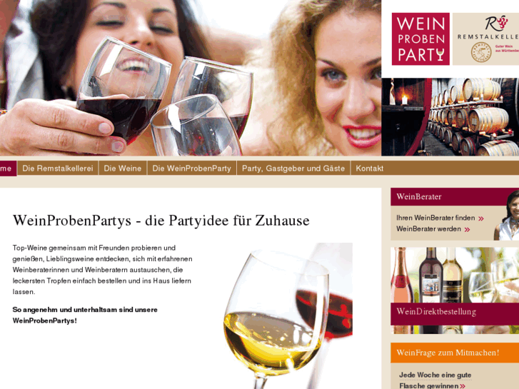 www.weinprobenparty.de