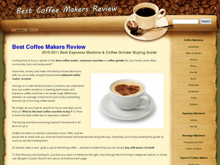 www.bestcoffeemakersreview.com