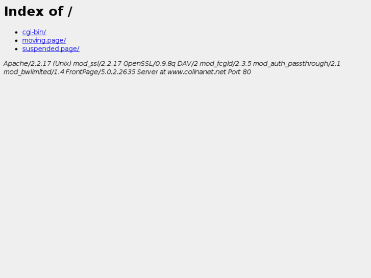 www.colinanet.net