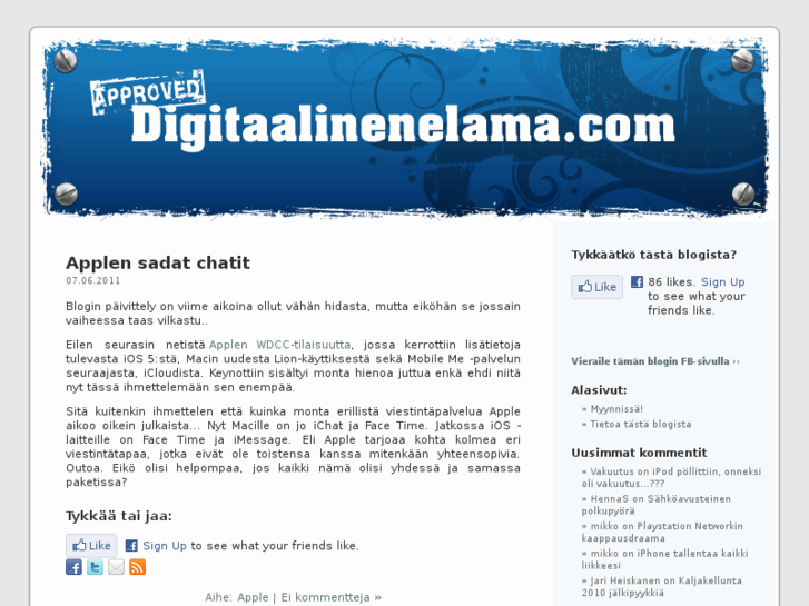 www.digitaalinenelama.com