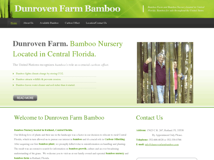 www.dunrovenfarmbamboo.com