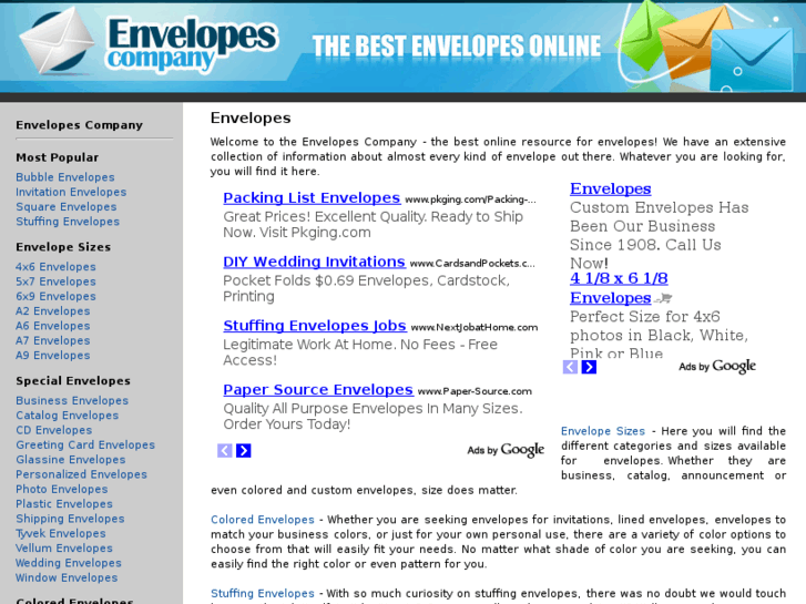 www.envelopescompany.com