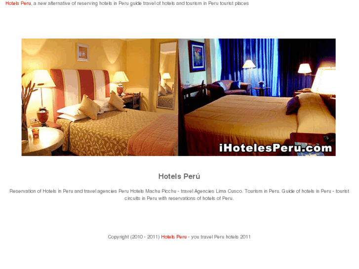 www.ihotelsperu.com