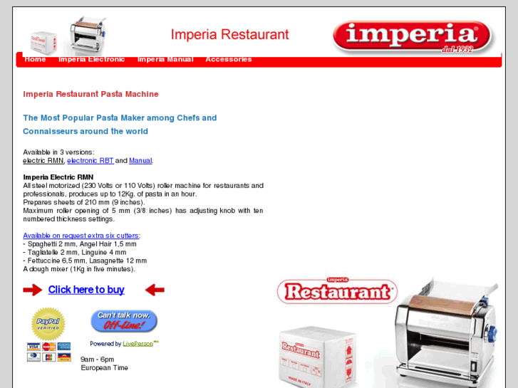 www.imperia-electric-pasta-machine.com