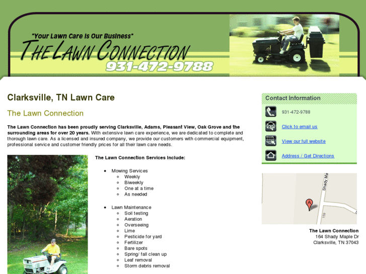 www.lawnconnectionclarksville.com