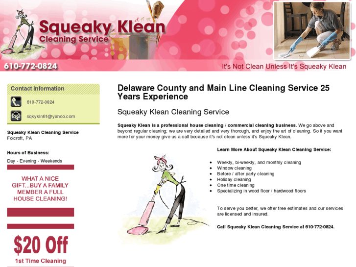 www.squeakyklean.net