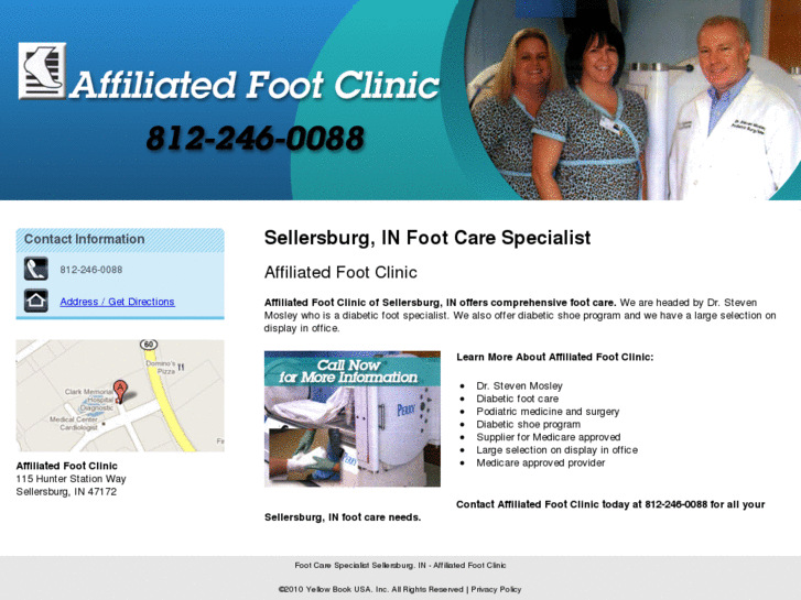 www.affiliatedfootclinicin.com