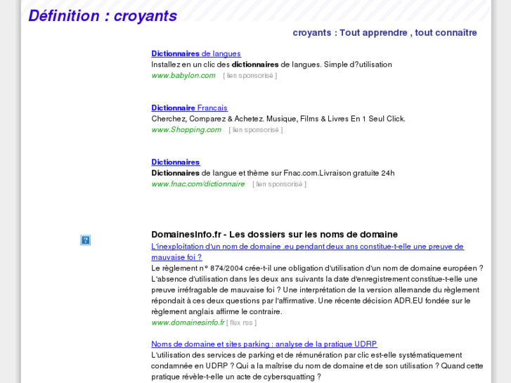 www.croyants.com