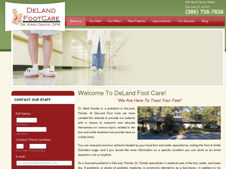 www.delandfootcare.com