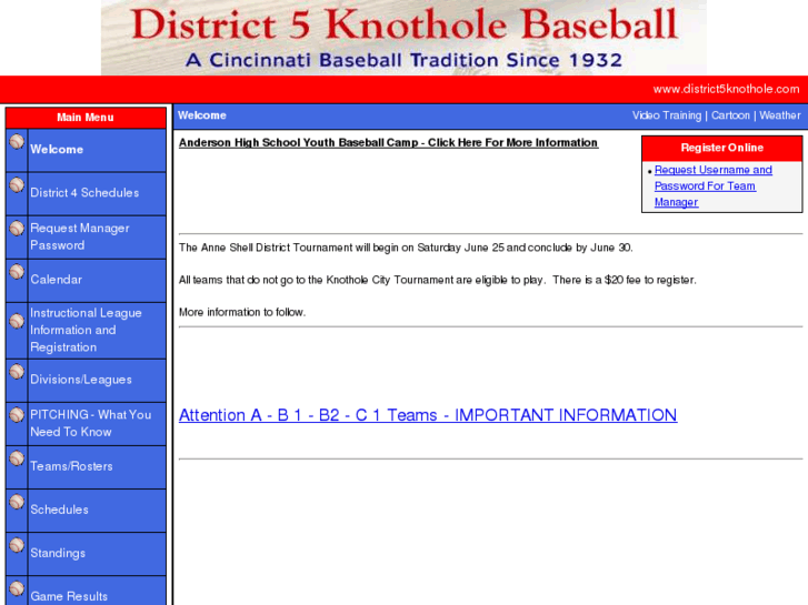 www.district5knothole.com