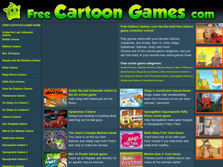 www.free-cartoon-games.com