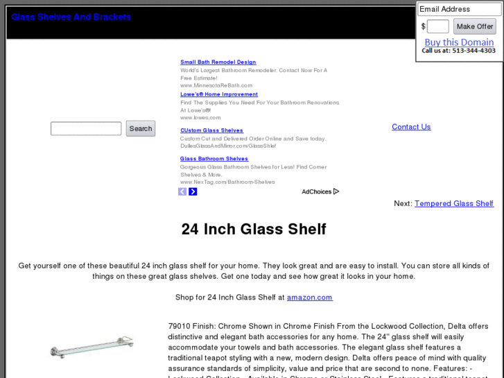 www.glassshelvesandbrackets.com