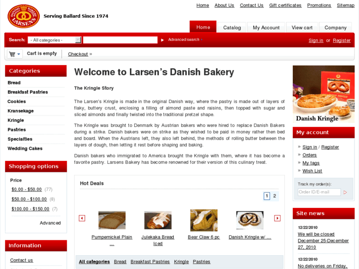 www.larsensbakery.com