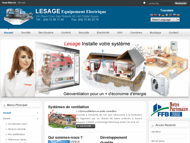 www.lesage-electricite.com