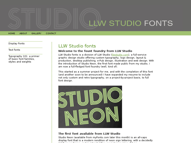 www.llwstudiofonts.com