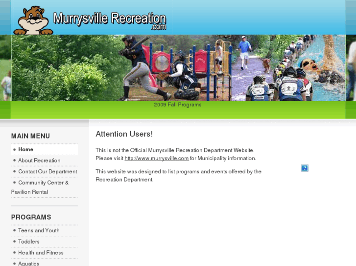 www.murrysvillerec.com