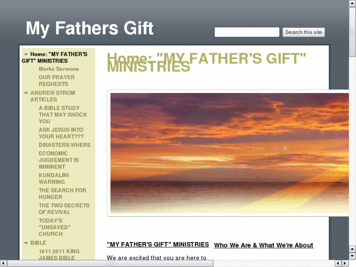 www.myfathersgift.info