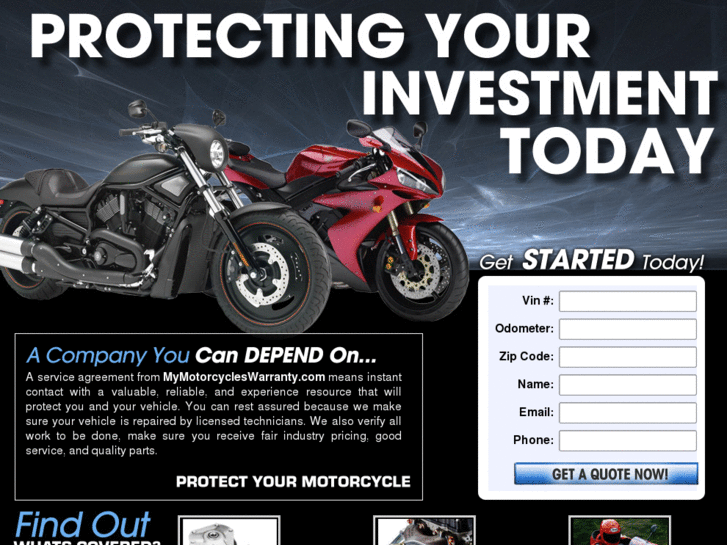 www.mymotorcycleswarranty.com