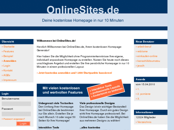 www.onlinesites.de