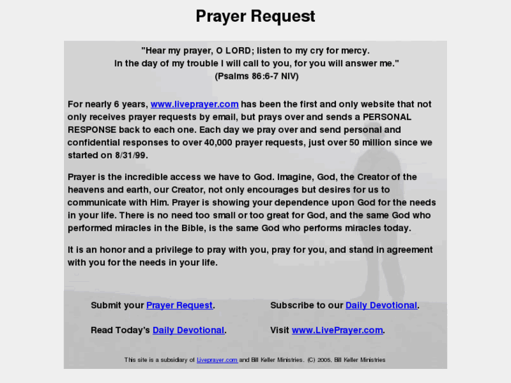 www.prayerbyemail.com