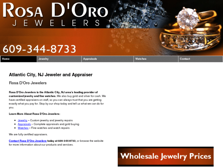 www.rosadorojewelers.com