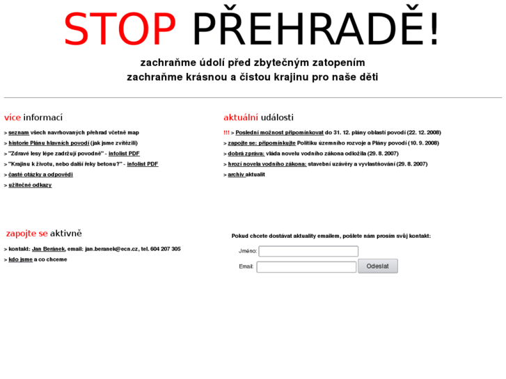 www.stopprehrade.cz